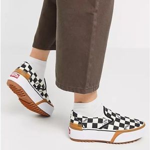 Vans Slip On Stacked Shoe